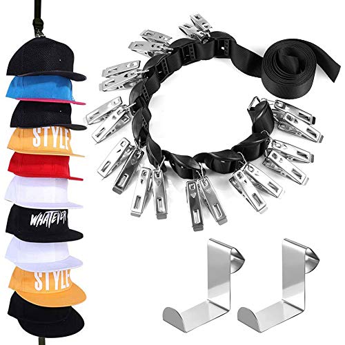 856Store ? Stylish Warm Hat,Door Back Hanging Baseball Cap Organizer Hat Hooks String Rope Holder Hanger 856Store ? Stylish Warm Hat,Door Back Hanging Baseball Cap Organizer Hat Hooks String Rope Holder Hanger