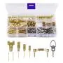 Picture Hangers, Tifanso 230 Pieces Assorted Picture Hanging Kit with Picture Hangers, Hooks, D Ring, Nails, Sawtooth Hangers and Hardware for Frames Picture Hangers, Tifanso 230 Pieces Assorted Picture Hanging Kit with Picture Hangers, Hooks, D Ring, Nails, Sawtooth Hangers and Hardware for Frames