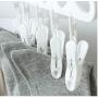 5pcs Random Color Bathrooms Cloth Hanger Household Wall Hanging Drying Rack Folding Clothes Rack Bathroom Socks Storage Rack