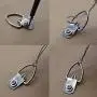 140 Feet Photo Frame Picture Hanging Wire with 50 Pieces D-Ring Picture Hangers with Screws,Stainless Steel Mirror Hanging Rope Supports up to 30 lbs 140 Feet Photo Frame Picture Hanging Wire with 50 Pieces D-Ring Picture Hangers with Screws,Stainless Steel Mirror Hanging Rope Supports up to 30 lbs