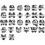 Regal Split Letter Monogram, Customized Door Hanger Monogram, Split Letter Monogram