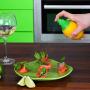 Сitrus Juicer & Lemon Squeezer Premium/Stainless Steel 18/10, Lime Juicer Handheld with Silicone Handles and Mini Sprayer