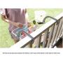 2pcs Clothes Hanger Window Balcony Window Sill Drying Rack Folding Hanging Clothes Rack Balcony Drying Shoe Clothes Rack