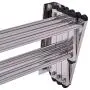 MoonNewyork Laundry Hanger Room Clothes Drying Towel Rack Stainless Wall Mounted Expandable MoonNewyork Laundry Hanger Room Clothes Drying Towel Rack Stainless Wall Mounted Expandable