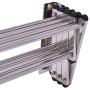 GJH One Wall Mounted Drying Rack Stainless Expandable Clothes Hanger Towel Laundry Room