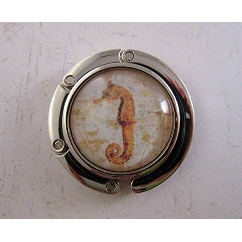 Seahorse Nautical Purse Hook or Handbag Hanger