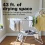 Hamilton Beach 83120 Foldable Clothes, Indoor A- A-Frame Drying Rack, White