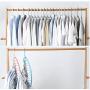 Multifunctional Hanger Clothes Rack Hook Household Plastic Non-Slip Magic Hanger Clothes Hanger Storage 10pcs Random Color