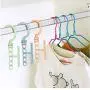 10pcs Random Color Plastic 5 Circle Multilayer Windproof Clothes Hanger Organizer Fixed Holder Storage Racks Buckle Hanger Anti-Slip Home 10pcs Random Color Plastic 5 Circle Multilayer Windproof Clothes Hanger Organizer Fixed Holder Storage Racks Buckle Hanger Anti-Slip Home