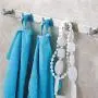 MXtechnic Self Adhesive Key Hooks and Hanger, 3M Stainless Steel Heavy Duty Coat Hanging Shelf Robe Towel Hanger Rack 5-Hook for Bathroom Kitchen Wall Mounted (5 Hooks) MXtechnic Self Adhesive Key Hooks and Hanger, 3M Stainless Steel Heavy Duty Coat Hanging Shelf Robe Towel Hanger Rack 5-Hook for Bathroom Kitchen Wall Mounted (5 Hooks)