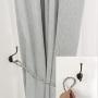 uxcell Double Curtain Tieback Hooks Zinc Alloy Vintage Tassel Curtain Drapery Holder Window Holdback Wall Hook Clothes Hangers