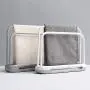Vaorwne Rag Soap Rack Plastic Countertop Organizer Rack Detachable Dishcloth Sponge Drying Rack Dish Cloth Desktop Rack Hanger Removable Towel Sponge Holder Stand Rack Kitchen(White)