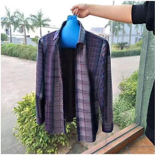 10Pcs PVC Inflatable Clothes Hanger Rack Foldable Non Slip Travel Portable Coat Hangers Decoration 10Pcs PVC Inflatable Clothes Hanger Rack Foldable Non Slip Travel Portable Coat Hangers Decoration