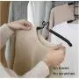 2pcs 5 in 1 Multi-Layer Clothes Hangers Space-Saving Multiple Non-Slip Hanger for Wardrobe can