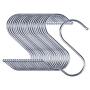 30 Pack S Hooks Heavy Duty - Stainless Steel S Hooks for Hanging Pots and Pans, S Shaped Hooks for Clothes, Plants, Kitchen Utensils, 3.3 inches