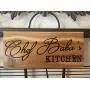 Personalized Kitchen Sign, Reclaimed Cedar 12x5 with Hanger, Rustic Country Elegant Wood Sign, Unique Gift, Housewarming Gift, Anniversary Gift, Birthday Gift, Wedding Gift, Kitchen Decor, Home Decor Personalized Kitchen Sign, Reclaimed Cedar 12x5 with Hanger, Rustic Country Elegant Wood Sign, Unique Gift, Housewarming Gift, Anniversary Gift, Birthday Gift, Wedding Gift, Kitchen Decor, Home Decor