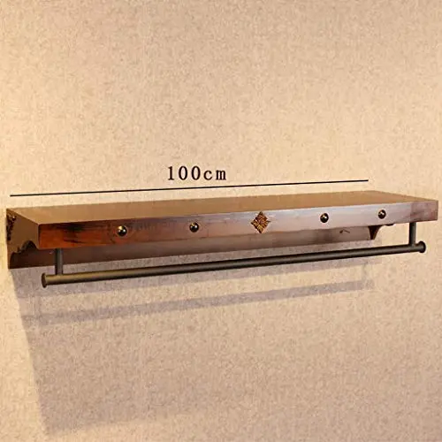 PIN Wooden Household Hangers, Wall Hangers,Retro Brown Woody Shelf Single Pole Clothing Store Display Stand Side Wall Hangers Clothes Drying Clothes Rack/Wall Shelves Rack,Wall Door Back Coat Rack PIN Wooden Household Hangers, Wall Hangers,Retro Brown Woody Shelf Single Pole Clothing Store Display Stand Side Wall Hangers Clothes Drying Clothes Rack/Wall Shelves Rack,Wall Door Back Coat Rack