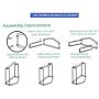 Lucky Fitness 1pcs plastic organizer clothes hanger holder stacker storage rack home storage organza tion hangers