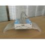 12 Quality Heavy Duty 17" Clear Crystal Plastic Hangers - 12 Pack (Crystal Suit Hangers - 12 Pack)