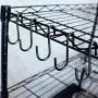 30 Pack Esfun Heavy Duty S Hooks Black S Shaped Hooks Hanging Hangers Pan Pot Holder Rack Hooks for Kitchenware Spoons Pans Pots Utensils Clothes Bags Towels Plants …
