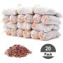 HomeDo 20Pack Cedar Sachet Bags, Natural Red Cedar Chips Sachets for Closets and Drawers, Clothes Storage Protector (Cedar Bags-20Pack) …