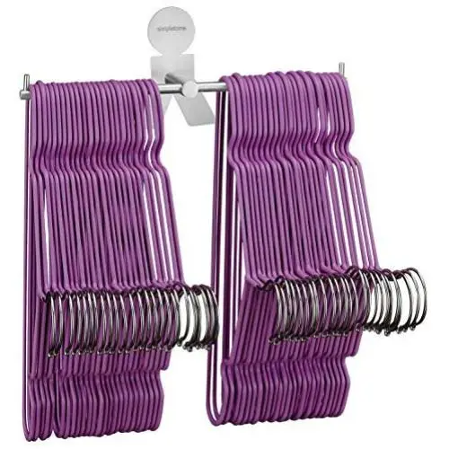 simpletome Clothes Hanger Storage Rack Organizer Wall Mount Adhesive OR Drilling Installation simpletome Clothes Hanger Storage Rack Organizer Wall Mount Adhesive OR Drilling Installation