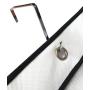Misslo 10 Packs Over The Door Metal Hook