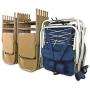 StoreYourBoard Omni Chair Storage Rack, Folding and Beach Chairs Wall Mount, Home and Garage Hook Hanger System