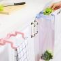 Canghai Hanging Kitchen Cabinet Trash Bag Holder Household Cloths Hanger Towel Rack Blue Canghai Hanging Kitchen Cabinet Trash Bag Holder Household Cloths Hanger Towel Rack Blue
