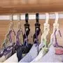 HJYPYJ Magic Hanger,Rotatable 360?? Folding Hanger,Superimposed Storage Space-Saving Organizer Hangers, Strong Bearing Capacity/Random Color / 4 pcs