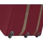 Elf Stor 83-DT5045 Rolling Christmas Storage Premium Duffel Bag with Wheels ? Holds up to a 9 Foot Artificial Tree, Red