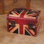 A.B Crew Wooden Jewelry Keepsake Gift Storage Boxes with Union Jack Or Butterfly Design(Union Jack)