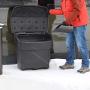 FCMP Outdoor SB140-BLK Outdoor Storage Bin, Black