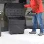 FCMP Outdoor SB140-BLK Outdoor Storage Bin, Black FCMP Outdoor SB140-BLK Outdoor Storage Bin, Black