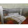 NAHANCO 505MGHU Plastic Dress Hanger, Chrome Swivel Hook, Rubber Gripper, Middle Heavy Weight, 17", Clear (Pack of 50)