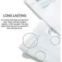 TENRAI Delicates Laundry Bags, 3-Wire Process 3 Times Stronger, Bra Fine Mesh Wash Bag for Underwear, Lingerie, Pantyhose, Socks, Use YKK Zipper, Have Hanger Loops (0 Fluorescent Cloth, 1L & 1M, QS