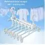 2pcs Magic Hanger Space Saving Hanger Multi-Function Cloth Hanger Hook Organizer Wardrobe Save Practical Hook Closet Pants Clip 2pcs Magic Hanger Space Saving Hanger Multi-Function Cloth Hanger Hook Organizer Wardrobe Save Practical Hook Closet Pants Clip