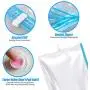 MRS BAG Hanging Vacuum Storage Bags 6 Pack (3Jumbo(57x27.6) + 3Short(41.3x27.6)) Space Saver Bag Dress Cover with Hook for Coats, Jackets, Clothes & Closet Storage - Hand Pump Included MRS BAG Hanging Vacuum Storage Bags 6 Pack (3Jumbo(57x27.6) + 3Short(41.3x27.6)) Space Saver Bag Dress Cover with Hook for Coats, Jackets, Clothes & Closet Storage - Hand Pump Included
