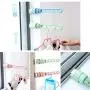 HAPPYX Portable Clothes Drying Rack, 5 Hole Window Frame Hanger Space Saver Hangers Multi-Functional Reusable for Travel Dormitory Hotel Balcony Indoor Outdoor