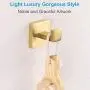 Bathroom Towel Hook, APLusee SUS304 Stainless Steel Single Square Home Storage Holder Utility Coat Robe Hook Wall Hanger, Brushed Gold Bathroom Towel Hook, APLusee SUS304 Stainless Steel Single Square Home Storage Holder Utility Coat Robe Hook Wall Hanger, Brushed Gold