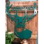 Metal Deer Last Name Door Hanger 18x24 inch ACM Metal Deer Wall Decor Antler Last Name Sign Deer Wall Decor Antler Decor Deer Decor Metal Sign For Garage Man Cave Last Name Sign QUICK SHIPPING