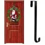 S WIDEN ELECTRIC Door Wreath Hanger for Front Door | Christmas Halloween Door Hanging Hook Ornaments | Over Door Hangers for Clothes
