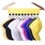 Konesky Hat Organizer,Cap Racks,Cap Organizer Hanger 10 Clips Stainless Steel, Hat Holder, Folding Clothes Hangers Foldable Clothes Drying Rack for Travel