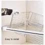 Hanger Adjustable Pull-Out Storage Basket Length Clothes Hanger Rail cm Adjustment Range Long Service Life Areas Abs Plastic (Size : 91.4 45.6 17.2cm)
