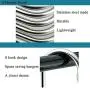 Pants Hangers Cloth Hangers S Shape Non Slip Space Saving Hangers for Pants, Tie, Belt, Scarf, Legging