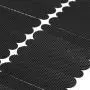 Pomeat 100 Pcs Black Non Slip Rubber Hanger Grips Adhesive Clothes Hanger Strips Hanger Grippers
