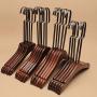 KonanAI15 Non-Slip Wooden Hangers Quality Wooden Clothes Hangers Non-Slip Solid Wood Toddler Coat Rack Hanger