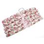 Crystal Lin Cotton Padded Hanger Clothes, Patterned, Soft, 5pc (Patterned17)