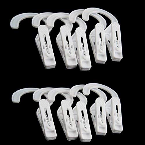 Adorox Laundry Hook Hanger Clothes Pin Hang Dry Clip 20 Pack