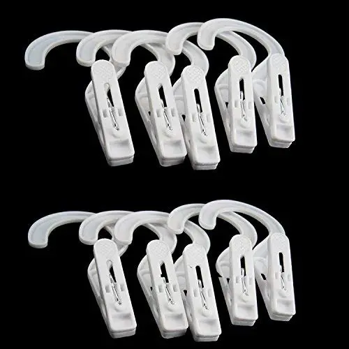 Adorox Laundry Hook Hanger Clothes Pin Hang Dry Clip 20 Pack